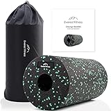 EVEREST FITNESS Faszienrolle 30 cm mittel-hart im Set mit...