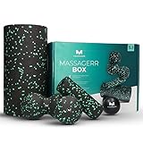 Massagerr Box, Faszienrolle Set mit Massageball, Faszien...