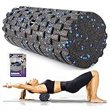 Faszienrolle mit 3D-Texturmassage, Foam Roller(33cm x 14cm)...