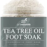 Art Naturals Teebaumöl Fußbad mit Totem Meer Salz